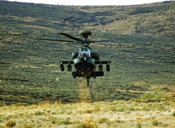 Figure 5: AH-16 Apache: Greater Payloads and Faster Speeds with CNT-Based Rotor Blades.