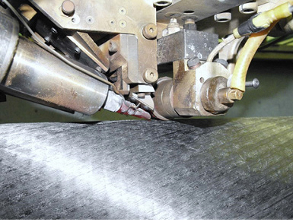 Figure 2. Driveshaft Fabrication Using Automated Dynamics In-Situ AFP Process.