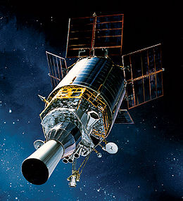 Figure 3: Artist’s Concept of an LCS Integrated Onto the DSP Satellite [5].