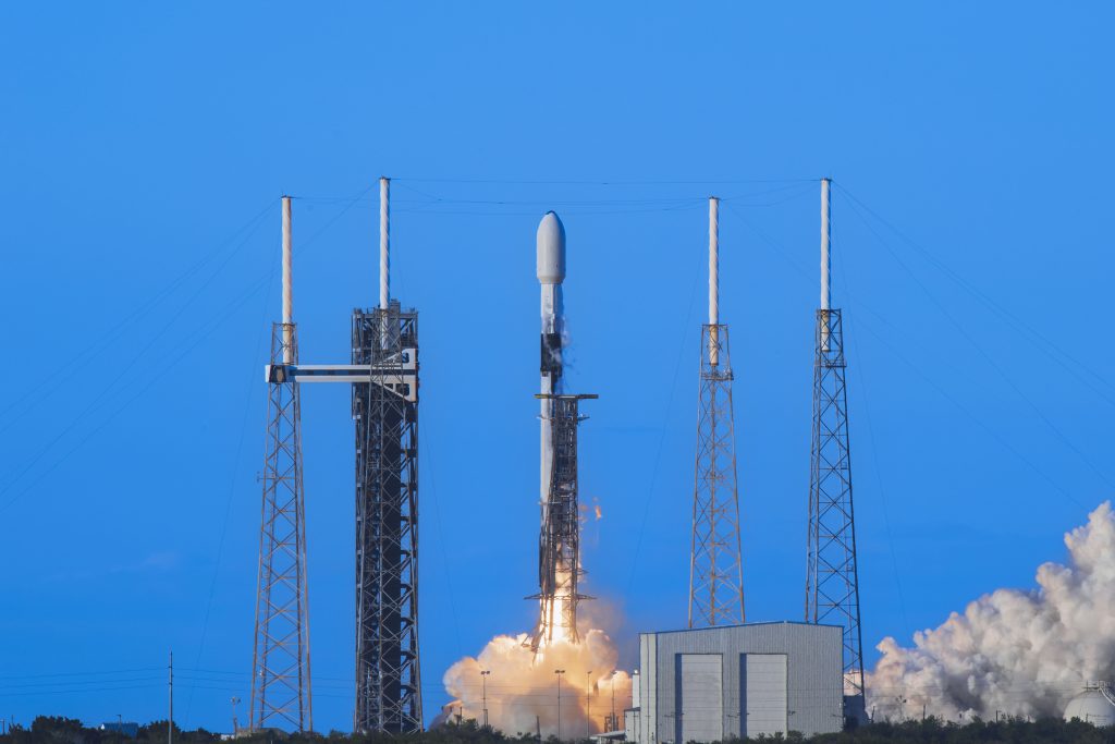 Space X's Falcon 9 rocket to launch six satellites at Space Launch Complex 40 at Cape Canaveral Space