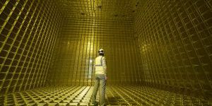 770-ton particle detector pictured above, called ProtoDUNE