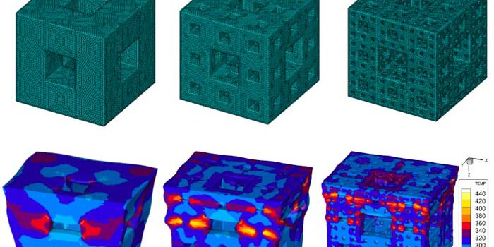 Shock-Dissipating Fractal Cubes Could Forge High-Tech Armor (Credit: Los Alamos National Laboratory).
