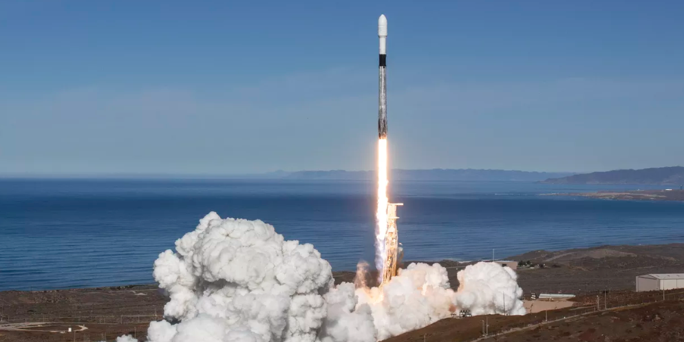 Two of Planet’s SkySat satellites hitched a ride on this December 2018 launch of one of SpaceX’s Falcon 9 rockets (SpaceX).